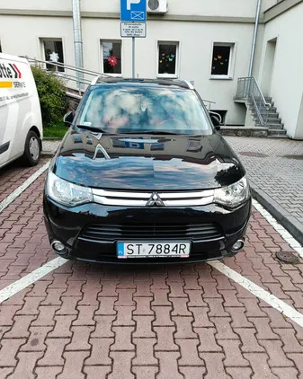 mitsubishi outlander śląskie Mitsubishi Outlander cena 57700 przebieg: 122000, rok produkcji 2015 z Tychy